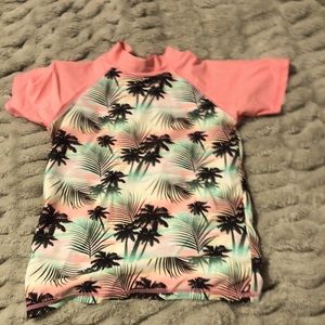 Girls swim top, size 10/11